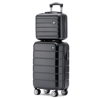 途帮Toboog  登机箱 万向轮时尚拉杆箱商务旅行箱便携子母箱 14寸+20寸