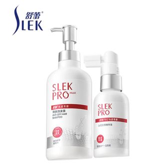 舒蕾/Slek  防脱洗发水355ml+头皮发根精华液50ml套装   控油蓬松 生姜防断固发