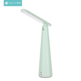 艾青春（AIYOUTH）  减蓝光灯珠卧室折叠护眼台灯儿童学习用三档亮度 三档色温柔光护眼-绿色