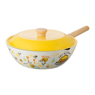 炊大皇（COOKER KING）  炒锅不粘锅炒菜煎锅少油烟30cm 电磁炉通用 小黄鸭CG30XHY