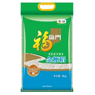 福临门 大米 金粳稻 东北大米4kg