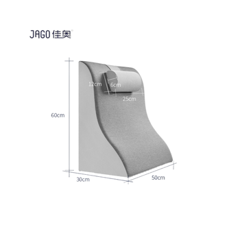 佳奥  床头靠垫靠枕沙发靠背垫孕妇哺乳腰枕老人床上软包卧床三角腰靠  主体60*50*30CM