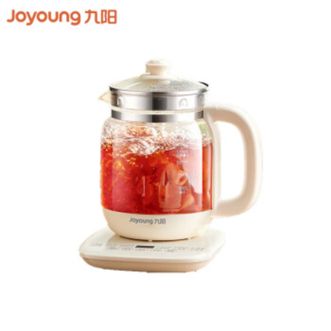 九阳/Joyoung  养生壶K15F-WY4121家用多功能煮茶器 24小时预约 保温煮茶壶热水壶 烧水壶电热水壶 奶油白 1.5L