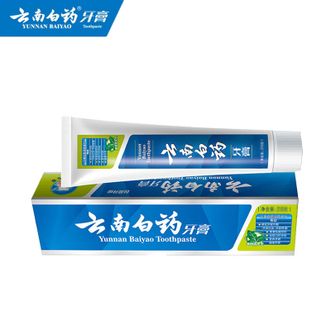 云南白药  牙膏 薄荷清爽205g 冰爽薄荷清新呵护口健齿养龈改善口腔