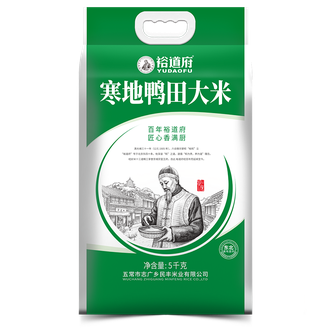 裕道府  米掌柜系列东北大米寒地鸭田大米十斤*1袋