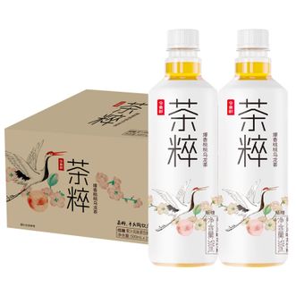 今麦郎  茶粹爆香桃桃乌龙茶500ml*15瓶低糖果汁茶饮料整箱装