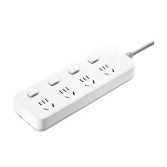 公牛（BULL）  新国标 插座 插排 GN-S1043 1.8米 白色 插座接线板