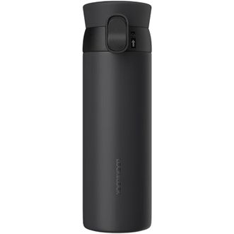 乐扣乐扣（LOCK&amp;LOCK）  憧憬弹跳保温杯  450ML  LHC3240BLK  316不锈钢保温随手便携水杯