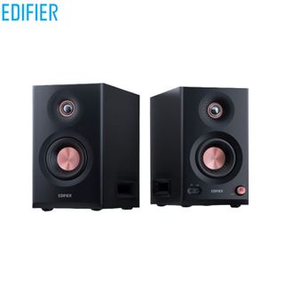 漫步者/EDIFIER  无线蓝牙音箱MR5BT【黑色】有源监听音箱 HIFI音质 电脑电视音响 桌面音响 节日礼物