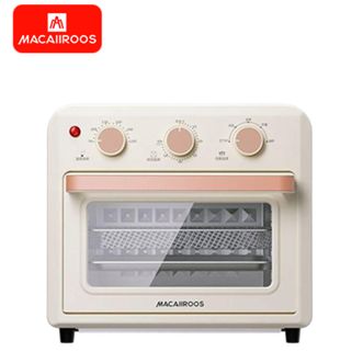 MACAIIROOS  空炸烤箱 空气炸锅家用15L电烤箱 定时控温专业烘焙易操作烘烤面包家用MC-KL15M