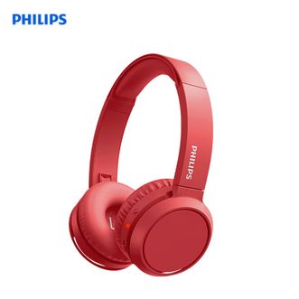 飞利浦（PHILIPS）  头戴式蓝牙耳机 TAH4205-红色  无线运动耳机网课电脑耳麦 苹果华为小米安卓手机通用