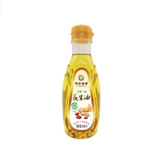 邻家饭香  压榨一级浓香花生油  物理压榨食用油  300ml/瓶