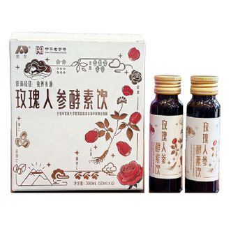 敖东  玫瑰人参酵素饮  50ml×6瓶
