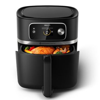 飞利浦/Philips  8.3L全新变速智能烹饪多功能免翻面空气炸锅 HD9880