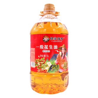 邻家饭香  一级浓香花生油  物理压榨食用油  精粹系列食用油  5L桶装