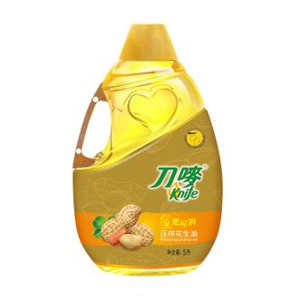 刀唛  (家肥屋润)压榨花生油5L