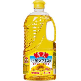鲁花  压榨葵花仁油1.6L 物理压榨 食品 食用油