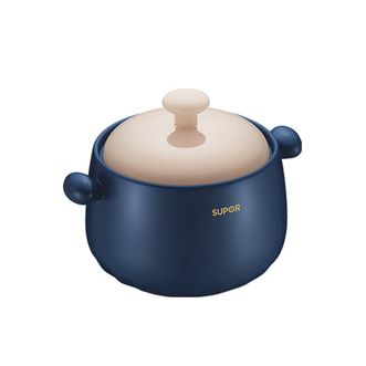 苏泊尔(SUPOR)   砂锅煲汤锅炖锅陶瓷煲仔饭耐高温不开裂瓦罐4.5L EB45ABAT01