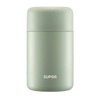 苏泊尔/Supor  保温饭盒 超长大容量焖烧杯 800ML 灰豆绿 KC80EP10