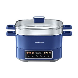 摩飞 /Morphy Richards  多功能锅电蒸锅家用IH桑拿电火锅电煮锅6L大容量炖蒸煮一体MR8901
