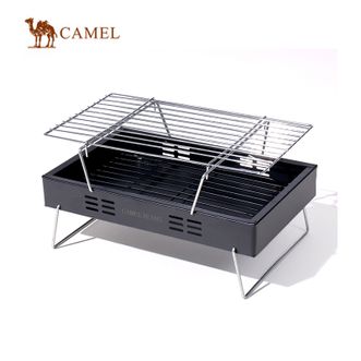 骆驼/Camel  家用便携式烧烤炉 露营折叠炭烤烤肉架 （175CJ23024）