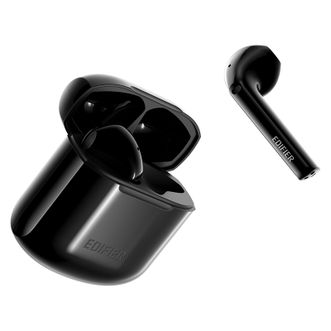 漫步者(EDIFIER) 真无线蓝牙耳机LolliPods 2022黑色 半入耳通话降噪手机运动音乐耳塞