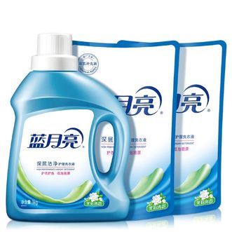 蓝月亮  茉莉清香洁净洗衣液1kg瓶+500g袋*2