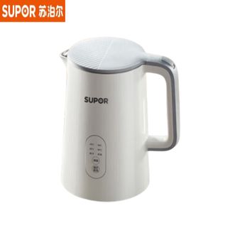 苏泊尔（SUPOR）  电热水壶SW-15J71A 大容量1.5L双层防烫 五段控温烧水壶热水壶 全钢无缝内胆