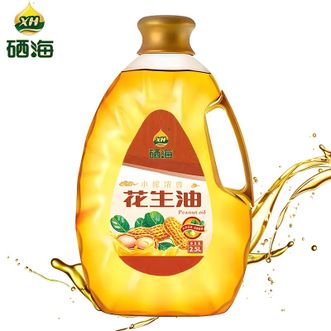 XH  食用油花生油2.5L物理压榨压榨一级营养健康植物油