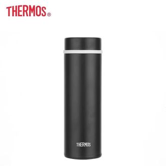 膳魔师（THERMOS）  保温杯  304不锈钢水杯  茶杯 商务杯子  300ml  TJNC-301  磨砂黑