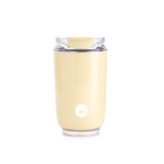 AKS  极地咖啡杯316不锈钢内胆保温杯  星光黄320ml AKS631-Y
