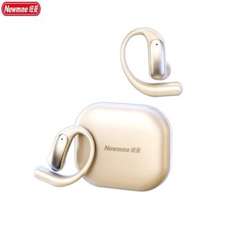 纽曼（Newmine）  AI翻译蓝牙耳机M122【 柔肤】骨传导挂耳式运动长续航无线降噪智能办公ai助手同声传译多语种