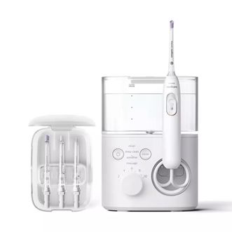 飞利浦（PHILIPS）电动冲牙器 HX3911/41 水魔方 家用水牙线洗牙器 四向水流 水魔方