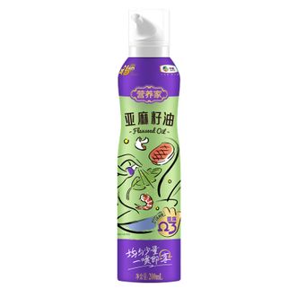 福临门 冷榨亚麻籽油 锁鲜喷雾装 可生饮 200ml 福临门 冷榨亚麻籽油 锁鲜喷雾装 可生饮 200ml