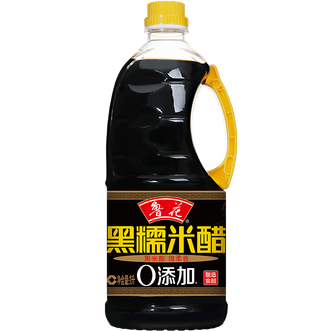 鲁花  黑糯米醋1L 黑米酿造 绵柔醋香 厨房调味品