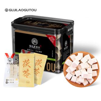 谷记老谷头/GUJILAOGUTOU  [净口小袋]茯苓200g(20袋) 精品茯苓独立包装质地紧实中心切块匠心手选