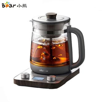 小熊/Bear  纯钛煮茶器ZCQ-E18L3 煮茶壶 1.8L大容量养生壶 喷淋蒸茶壶泡茶壶 煮茶烧水一体