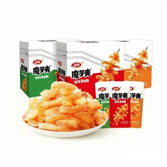 卫龙（WEI-LONG）  【3种口味组合装】魔芋爽辣条休闲小零食香辣素毛肚魔芋爽大礼包300g/盒*3 便携20小包