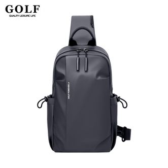 GOLF  单肩包时尚通勤旅行包上班出差防泼水手机包男士大容量胸包 GAD32880