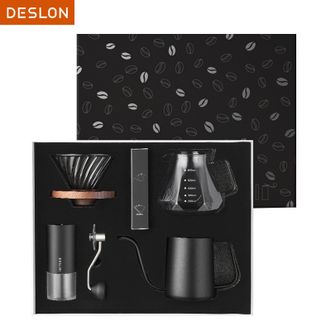 德世朗（DESLON）  手冲咖啡壶套装分享杯手冲壶咖啡壶套装礼盒DSCTZ070A