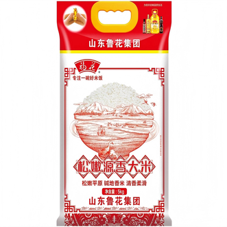 鲁花 福花松嫩源香大米5kg 粳米 一级 鲁花 福花松嫩源香大米5kg 粳米 一级