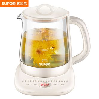 苏泊尔/Supor  养生壶  1.5L 多功能加厚玻璃煮茶器 电水壶电热水壶花茶壶煮茶壶 SW-15Y02