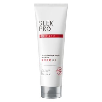 舒蕾/Slek  PRO强韧修护发膜260ml 适合染烫受损易断发质 强韧修护分叉 补充水分