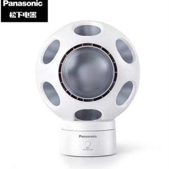 松下/Panasonic  球形无叶电风扇空气循环电风扇静音清风球桌面小型家用多角度大面积送风净化风扇F-AB50WC-W【球型基础款】