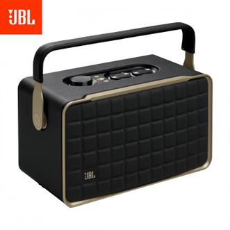 JBL  复古蓝牙低音炮音箱 音乐世家300 充电式便携手提户外露营音响家用电脑桌面手机HIFI无损低音炮立体声