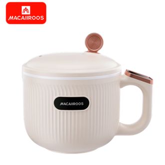 MACAIIROOS  500W小功率多用途1.2L容量电热锅学生宿舍小电锅MC-ZG126