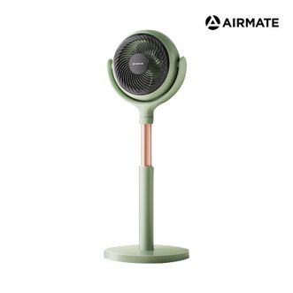 艾美特/Airmate  星球（直流变频）系列 循环扇 家用台式落地风扇 可伸缩杆 可清洗  FA20-RD68-1 绿色