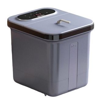 泰昌  足浴盆加热智能杀菌泡脚桶洗脚盆龙爪按摩 TC-12L6L4龙爪手灰