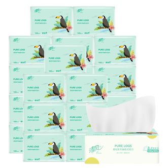 清风  18小包韧系列亲肤抽纸（120抽）AR12SZK