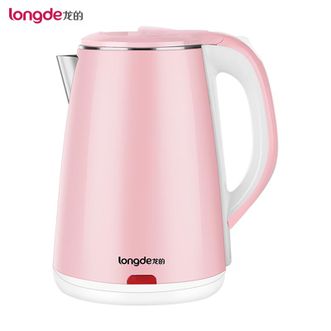 龙的（longde）  电水壶2.3L自动断电防干烧电热水壶烧水壶开水壶双层防烫水壶